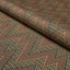 Schumacher Alpine Peaks Chevron Terracotta Desert Fabric