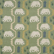 Schumacher Bear Brigade Forest Fabric