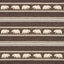 Schumacher Koda Stripe Coffee Fabric