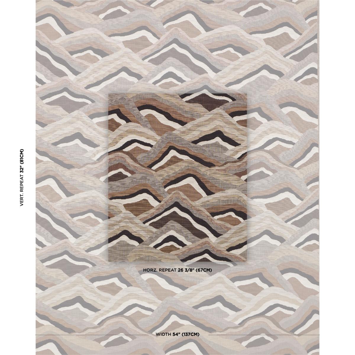 Schumacher Avala Hills Camel Fabric