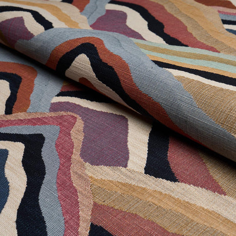 Schumacher Avala Hills Earthy Multi Fabric
