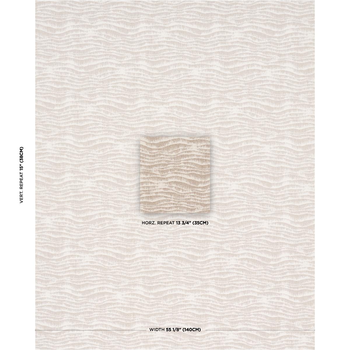 Schumacher Ridgeline Buff Fabric