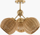 Livabliss Pawa PWA-001 20"L x 20"W x 16"H Ceiling Lighting