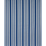 Schumacher Wellington Stripe Blue Fabric