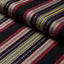 Schumacher Wellington Stripe Black Fabric