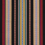 Schumacher Wellington Stripe Black Fabric