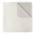 Peacock Alley ALTA 75x96 REVERSIBLE COTTON BLANKET PEARL