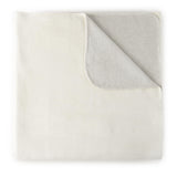 Peacock Alley ALTA 75x96 REVERSIBLE COTTON BLANKET PEARL