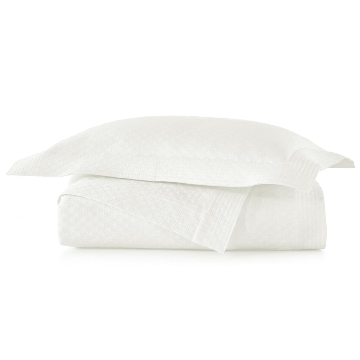 Peacock Alley ALYSSA 115x98 MATELASS COVERLET NATURAL