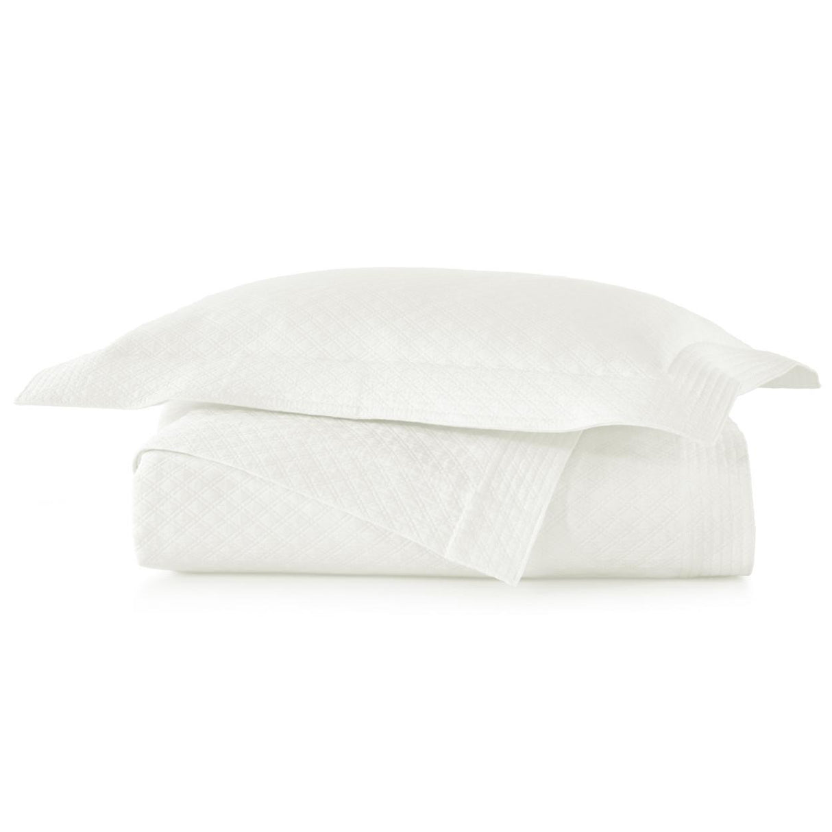 Peacock Alley ALYSSA 96x96 MATELASS COVERLET NATURAL