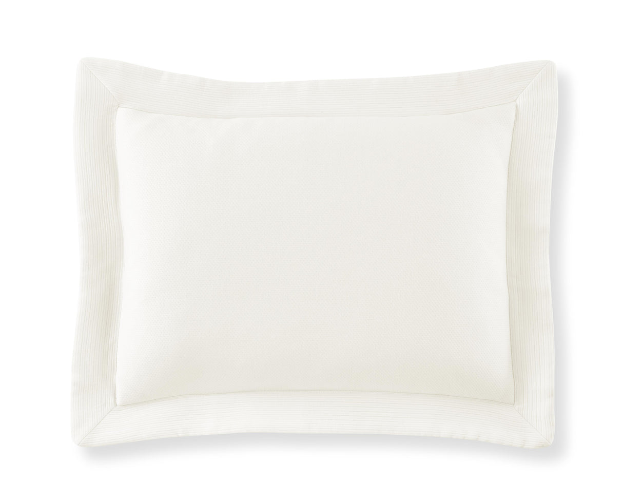 Peacock Alley ANGELINA 26x26 MATELASS SHAM PEARL