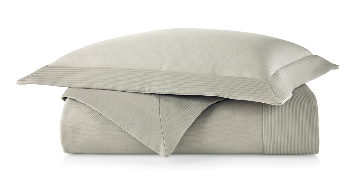 Peacock Alley ANGELINA 96X96 MATELASS COVERLET PLATINUM