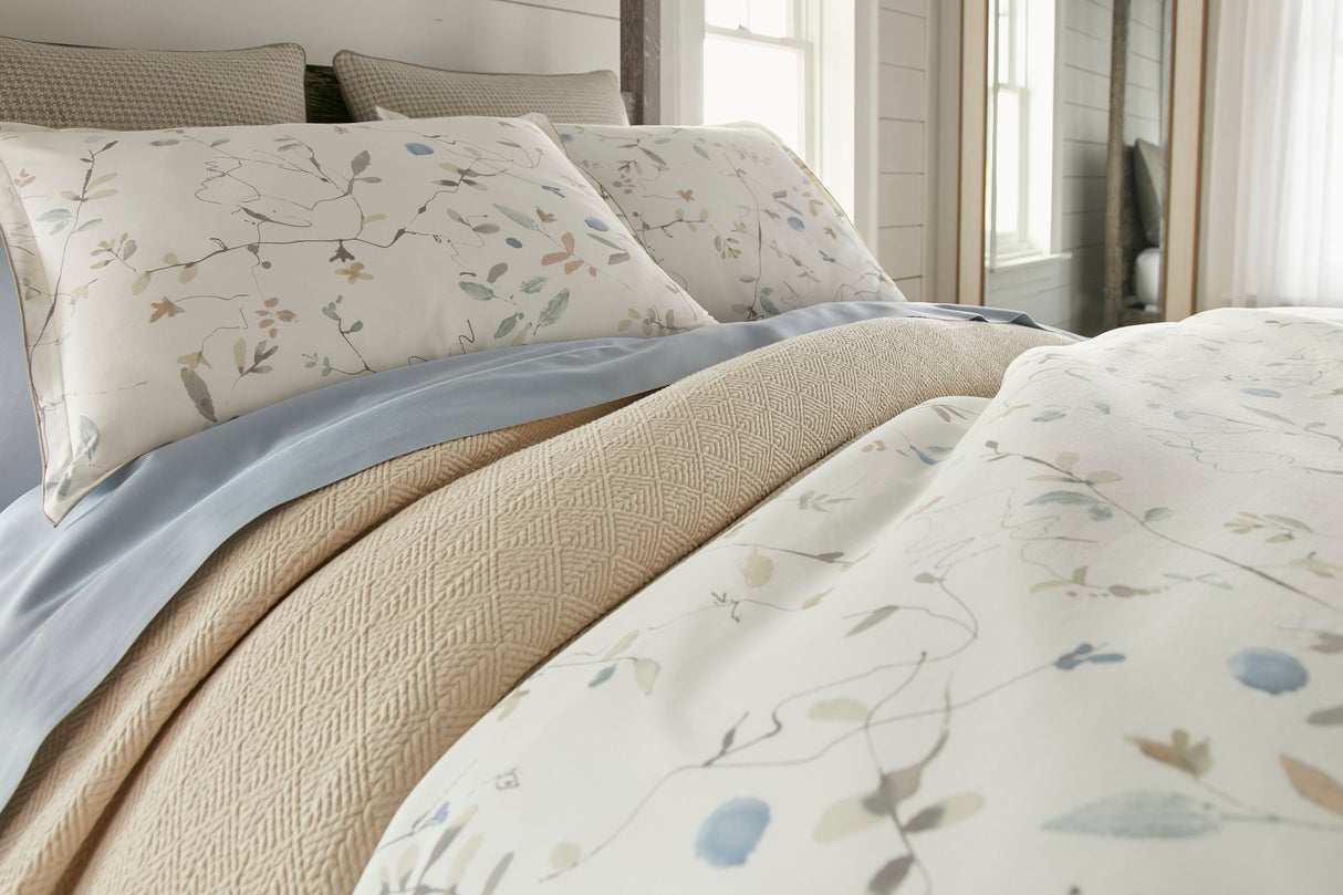Peacock Alley AVERY 105x90 PERCALE DUVET COVER