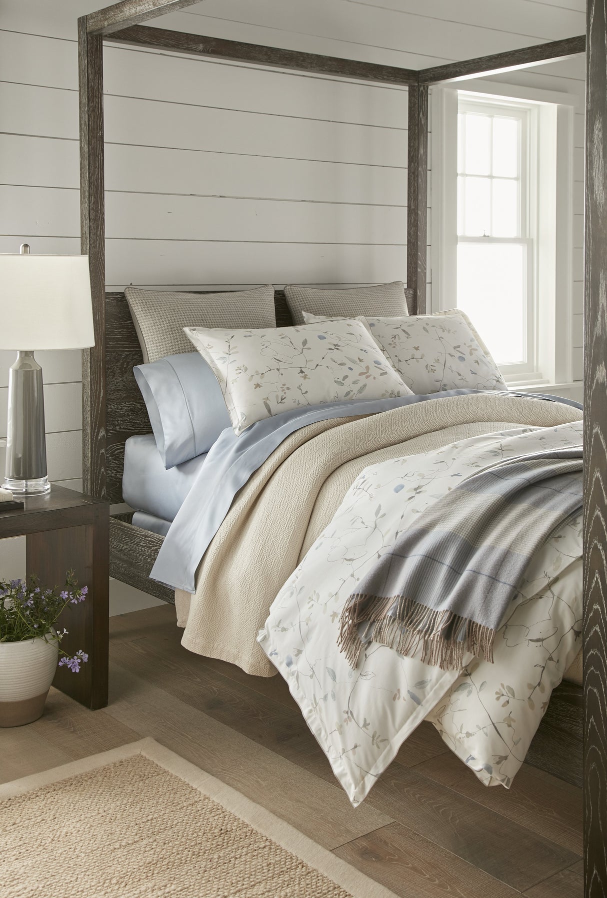 Peacock Alley AVERY 105x90 PERCALE DUVET COVER