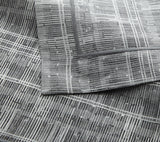 Peacock Alley BIAGIO 9X28 BOLSTER SHAM CHARCOAL