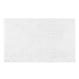 Peacock Alley CATALINA 24X40 BATH RUG WHITE