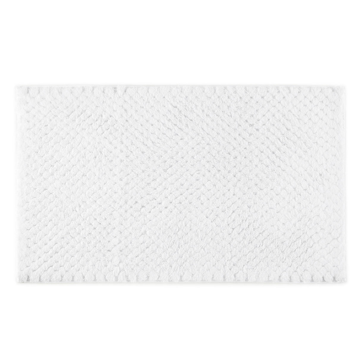 Peacock Alley CATALINA 24X40 BATH RUG WHITE