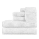 Peacock Alley CATALINA 12X12 WASH CLOTH WHITE