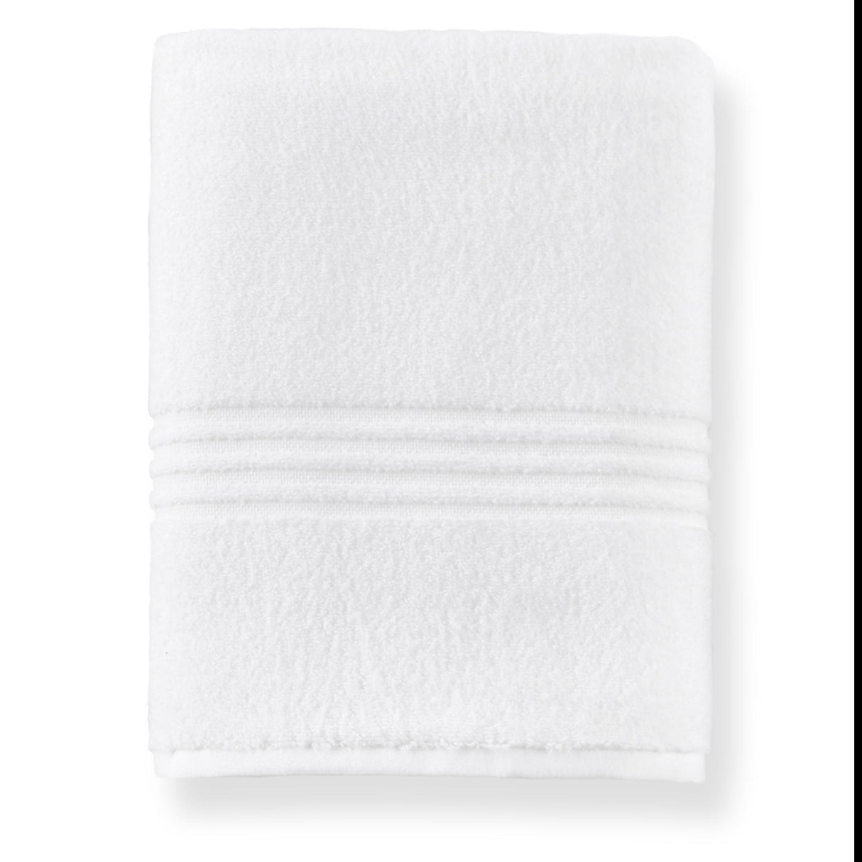 Peacock Alley CHELSEA 30x54 BATH TOWEL WHITE