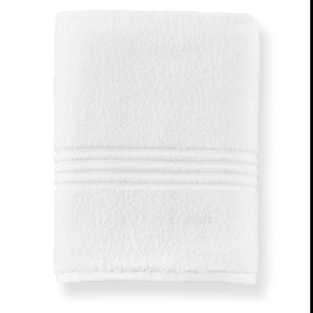 Peacock Alley CHELSEA 30x54 BATH TOWEL WHITE