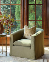 Surya Lindy LNDY-002 30"H x 33"W x 33"D Accent Chair