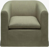 Surya Lindy LNDY-002 30"H x 33"W x 33"D Accent Chair