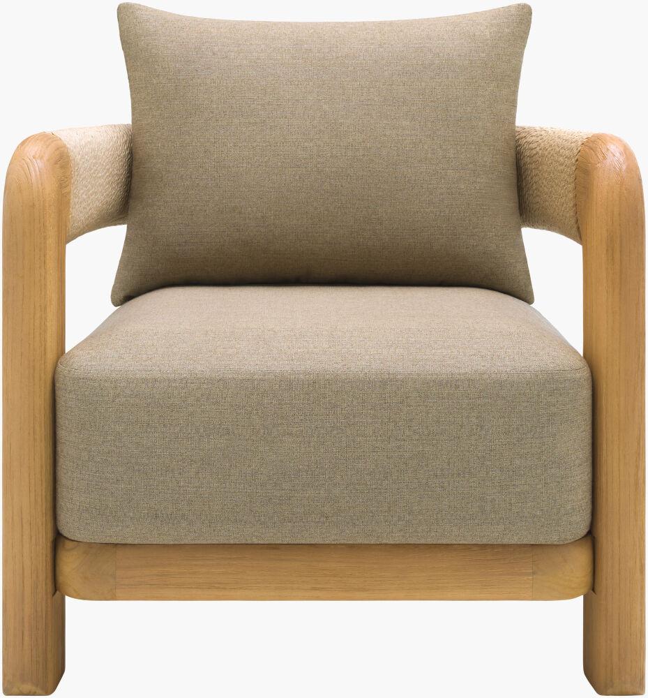 Surya Palma PALM-001 28"H x 32"W x 32"D Accent Chair