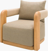 Surya Palma PALM-002 28"H x 32"W x 32"D Accent Chair