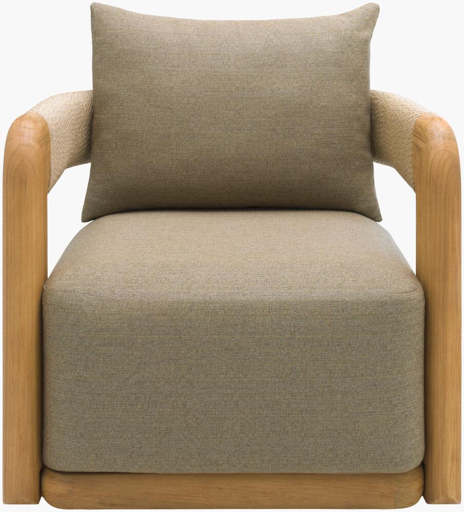 Surya Palma PALM-002 28"H x 32"W x 32"D Accent Chair