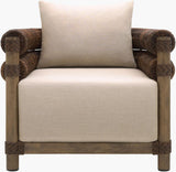 Surya Porta PORT-001 28"H x 38"W x 36"D Accent Chair