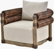 Surya Porta PORT-002 28"H x 38"W x 36"D Accent Chair