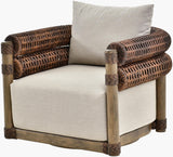 Surya Porta PORT-002 28"H x 38"W x 36"D Accent Chair