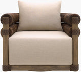 Surya Porta PORT-002 28"H x 38"W x 36"D Accent Chair