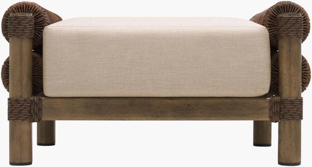 Surya Porta PORT-003 20"H x 38"W x 28"D Bench/Ottoman/Stool