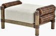 Surya Porta PORT-003 20"H x 38"W x 28"D Bench/Ottoman/Stool