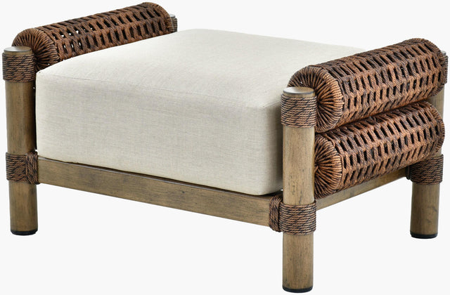 Surya Porta PORT-003 20"H x 38"W x 28"D Bench/Ottoman/Stool