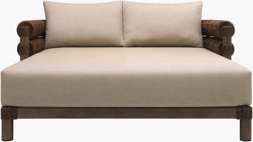 Surya Porta PORT-004 28"H x 69"W x 67"D Daybed