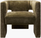 Surya Veera VERA-001 30"H x 31"W x 30"D Accent Chair