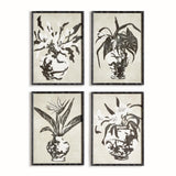 Napa  CHINOISERIE NOIR PRINTS, SET OF 4