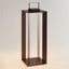 Napa Brushed Bronze HANLEY SOLAR LED LANTERN 30"