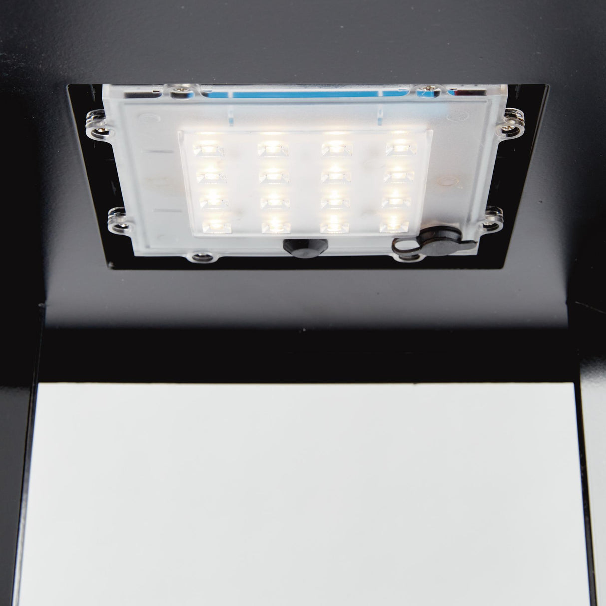 Napa Matte Black HANLEY SOLAR LED LANTERN 30"