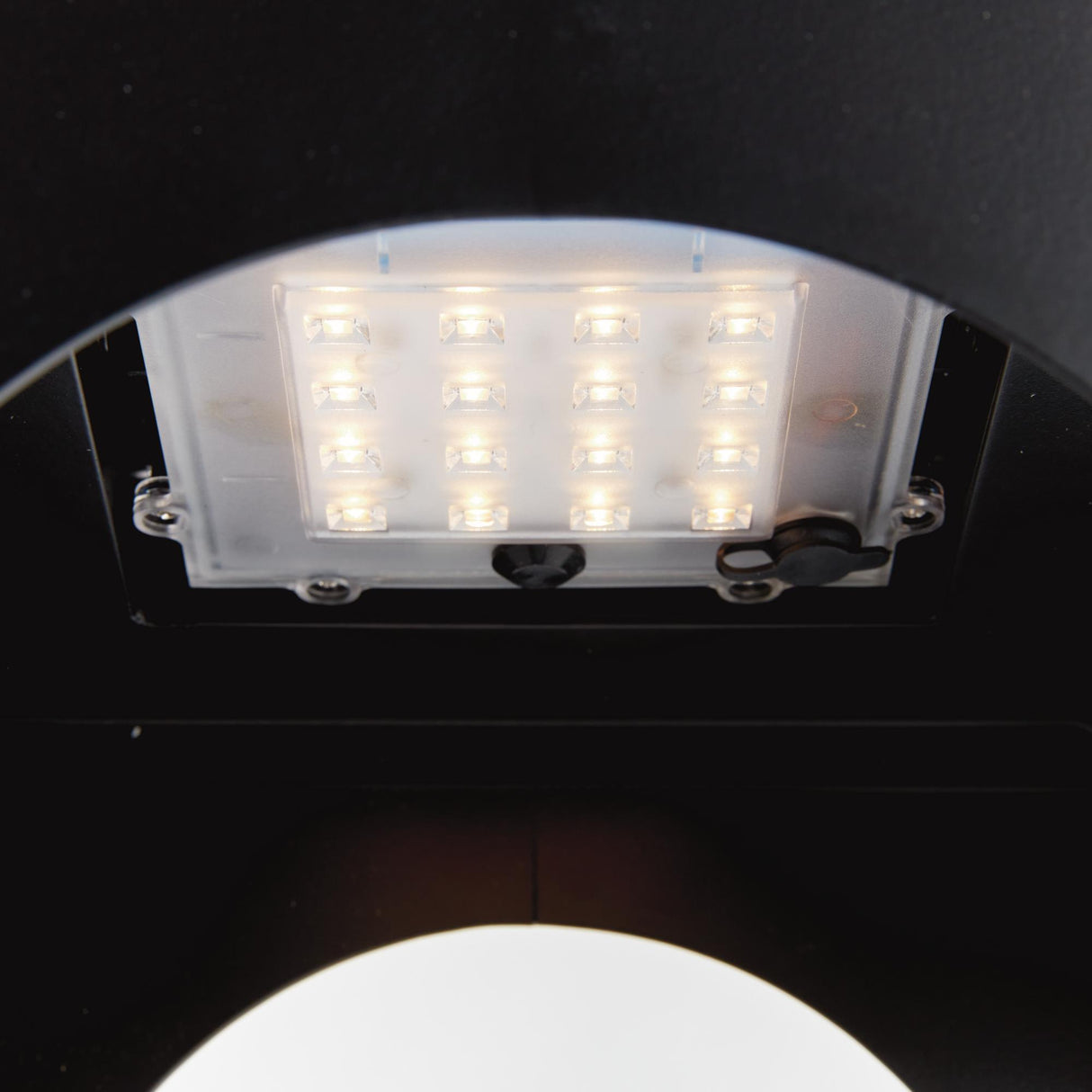 Napa Matte Black BROOKS SOLAR LED LANTERN 24"