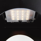 Napa Matte Black BROOKS SOLAR LED LANTERN 24"
