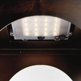 Napa Brushed Bronze BROOKS SOLAR LED LANTERN 24"