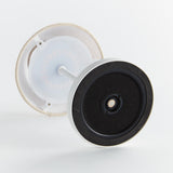 Napa Ecru Linen Shade/White Base ALLUNA CORDLESS LED LAMP 10"