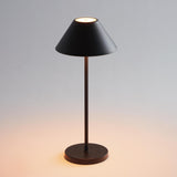 Napa Black ALLUNA CORDLESS LED LAMP 14"