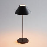 Napa Black ALLUNA CORDLESS LED LAMP 14"