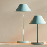 Napa Seafoam ALLUNA CORDLESS LED LAMP 14"