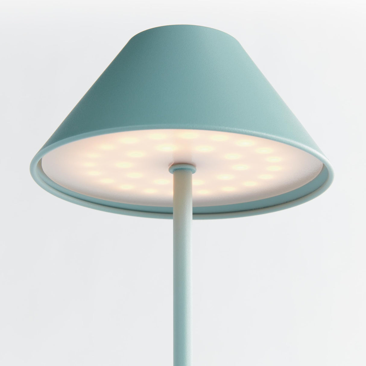 Napa Seafoam ALLUNA CORDLESS LED LAMP 14"