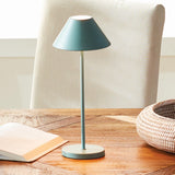 Napa Seafoam ALLUNA CORDLESS LED LAMP 14"